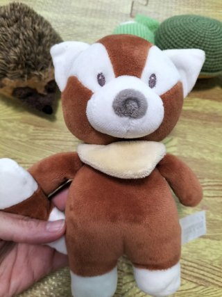 Peluches y sonajero