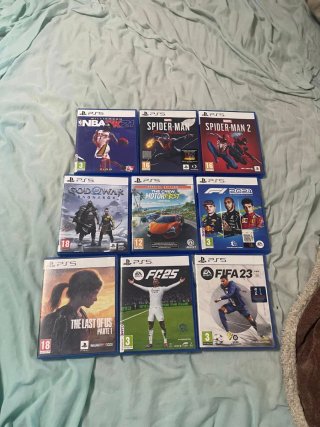 Consegna di giochi per PlayStation 5