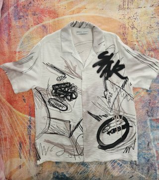 Camisa Bershka Estampada Talla S