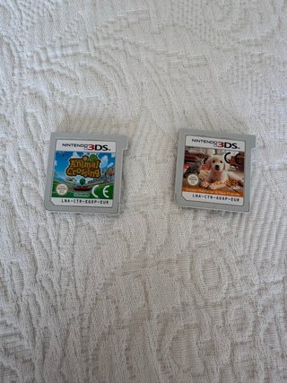 2 Giochi Nintendo 3DS: Animal Crossing e Golden Retriever