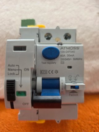 Diferencial Autorrearmable ATMOSS 40A 30mA