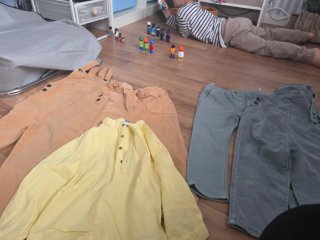Lote Ropa Infantil: 2 Petos, 2 Pantalones, 1 Camis