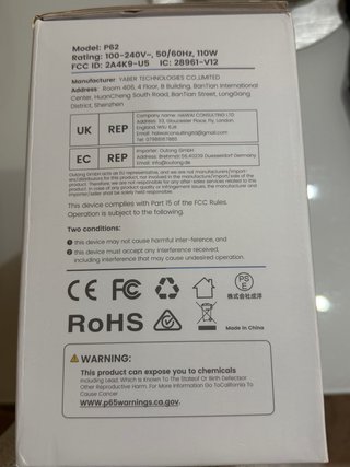 Proyector YABER P62 Nuevo Caja