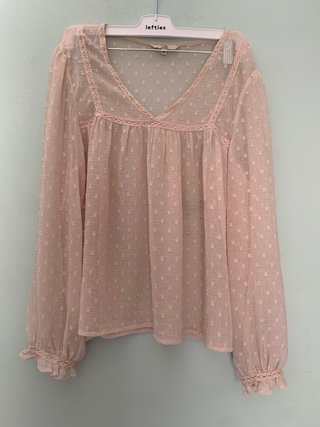Blusa rosa talla L