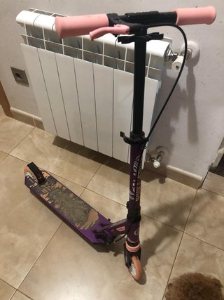 Patinete Oxelo infantil morado