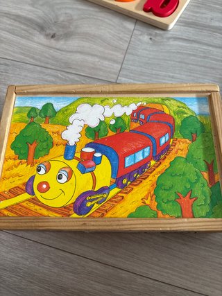 Puzzle de Madera Infantil - Tren