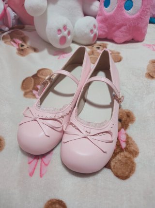 Zapatos Merceditas Bailarinas Rosas
