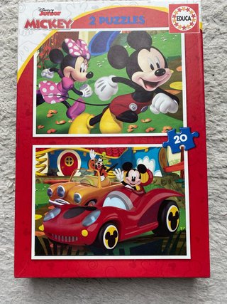 Set de 2 Puzzles Mickey Mouse (Educa)