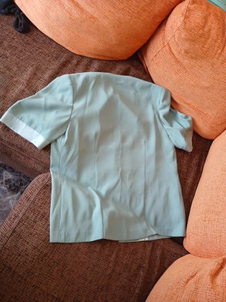 Chaqueta de vestir verde