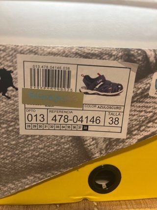 Sandalias niño Lois azul oscuro talla 38