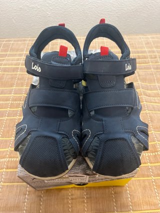 Sandalias niño Lois azul oscuro talla 38