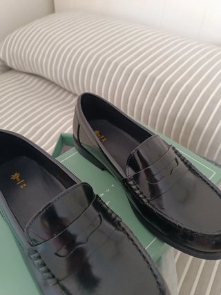 Mocasines azul marino Talla 36