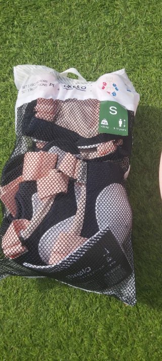 Casco y Protecciones para Niña Decatlhon