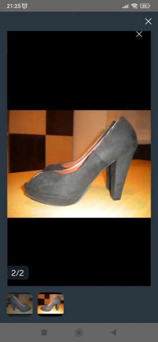 Zapatos de plataforma gris perla