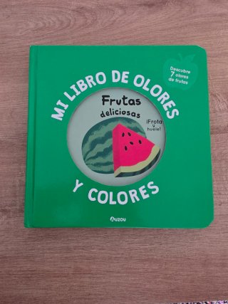 Libro infantil: Mi libro de olores y colores fruta