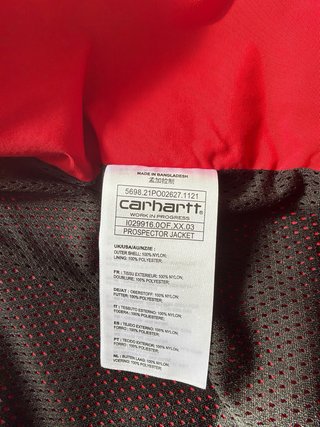 Chaqueta Carhartt Roja