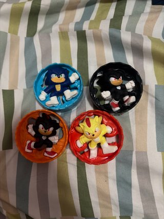 Set de 4 Muñecos Sonic