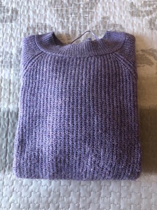 Jersey Pull&Bear Morado Talla M