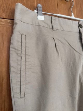 Pantalón chino Zara Man beige