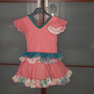 Traje de Flamenca para Niña Corto