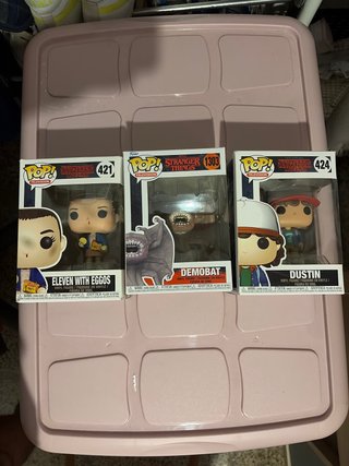 Funko Pop! Stranger Things (Eleven, Demobat, Dusti
