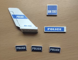 Lotto LEGO - tema polizia