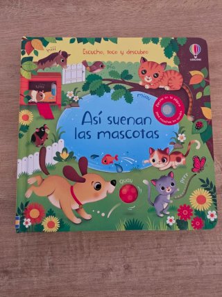 Libro infantil así suenan las mascotas