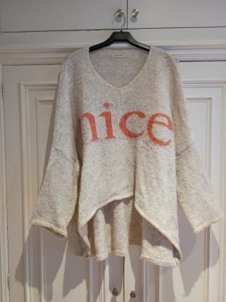 Jersey nice lana cashmere talla única