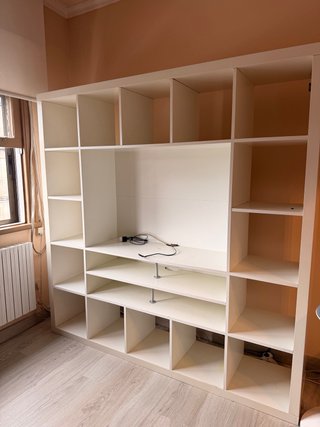 Mueble TV Estantería Blanco