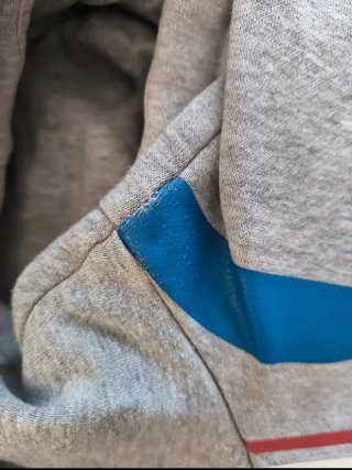 Sudadera Adidas Retro Gris y Azul
