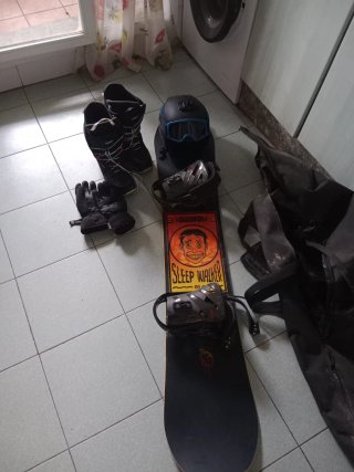 Tabla Snowboard Salomon Sleepwalker 155