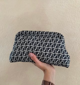 Pochette Fendi blu