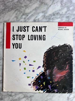 Vinilo Michael Jackson - I Just Can't Stop Loving