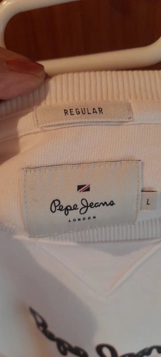 Sudadera Pepe Jeans Blanca