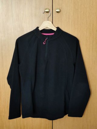 Forro polar mujer negro talla L