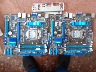 1 Placas Base Asus P7H55-M + 4GB RAM
