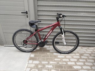 Bicicleta de Montaña Trek Roja