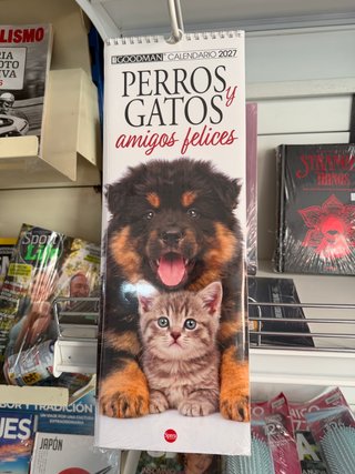 Calendario 2027 Cani e Gatti
