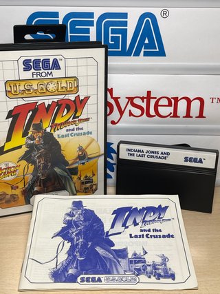 Indiana Jones SEGA Master System CIB