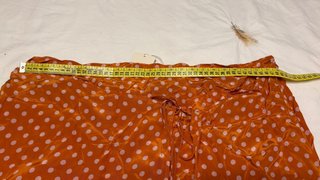 Falda Mango lunares naranja talla 2XL