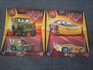 Set 2 Carrinhos Disney Cars Race Rescue