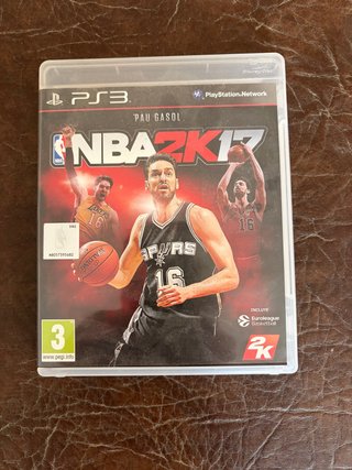 NBA 2K17 PS3 Pau Gasol