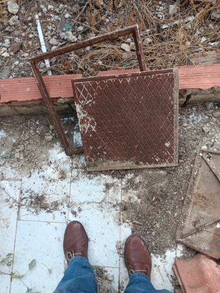 Tapa de registro 40x40 10 € unidad