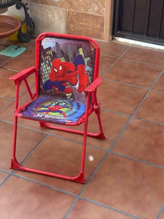 Silla Plegable Infantil Spiderman