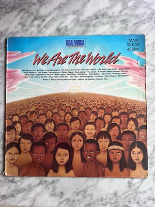 Vinilo Maxi Single We Are The World (1985)