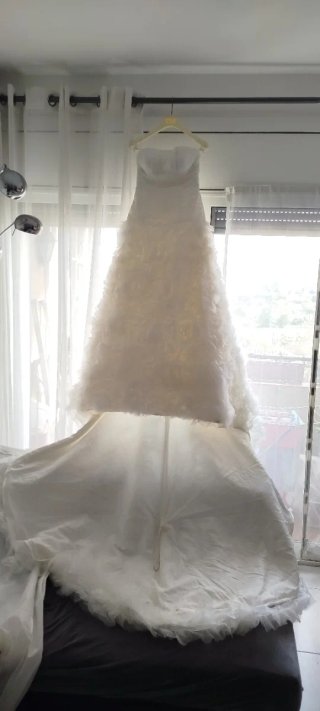 Vestido de Novia Aire Barcelona Rosa Clará