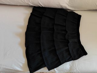 Falda Massimo Dutti Negra