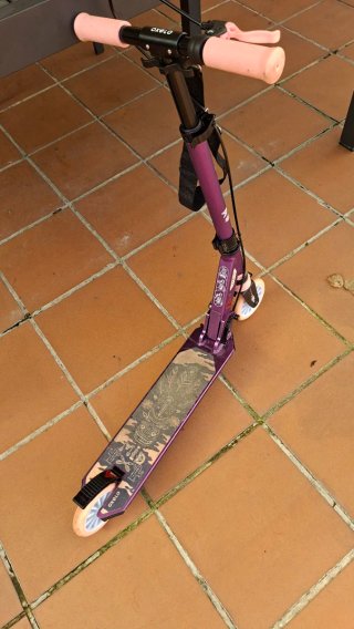 Patinete Oxelo Morado