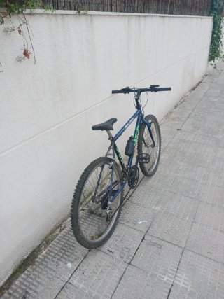 Bicicleta de Montaña Azul