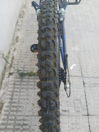 Bicicleta de Montaña Azul